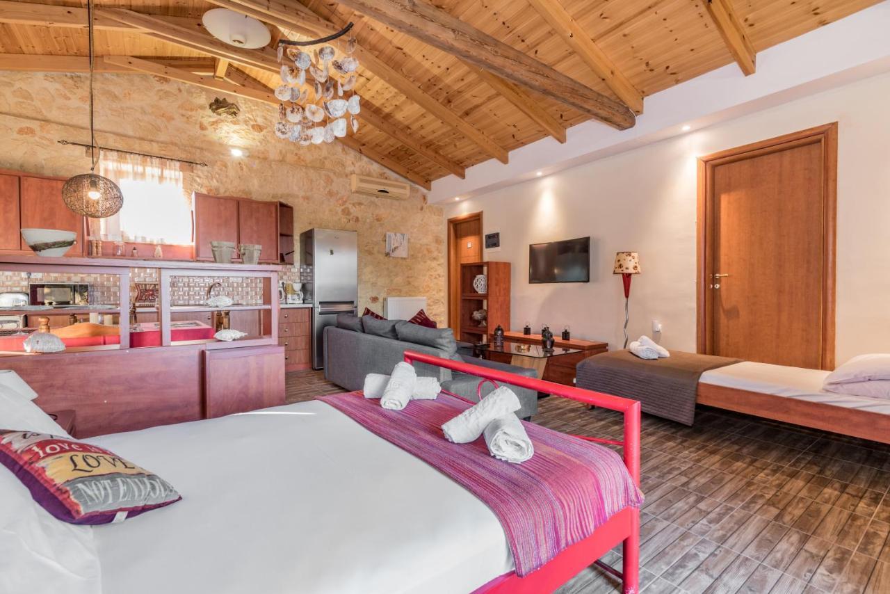 أرغاسي Casa Petra - Stone Cottage Farmhouses المظهر الخارجي الصورة